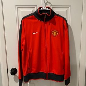 Vintage Nike Manchester United track top